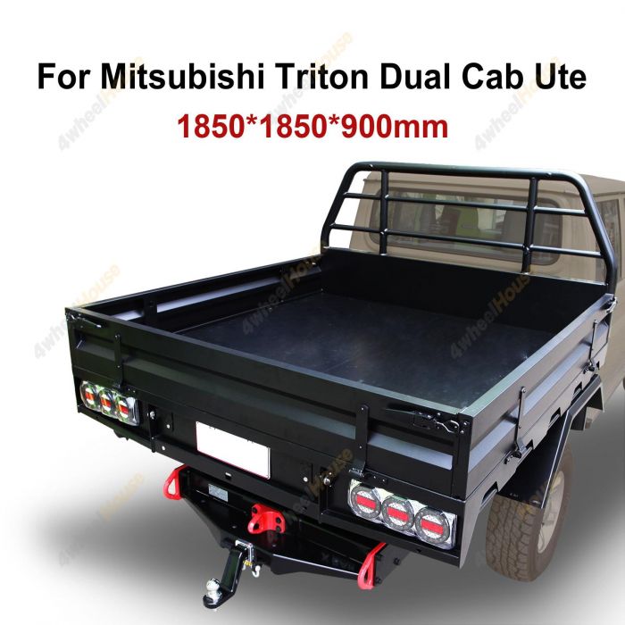 4X4FORCE HD Steel Tray 1850x1850x900mm for Mitsubishi Triton Dual Cab Ute