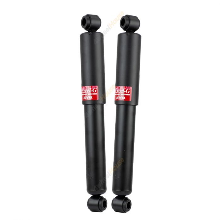 Pair KYB Shock Absorbers Twin Tube Gas-Filled Excel-G Rear 344336