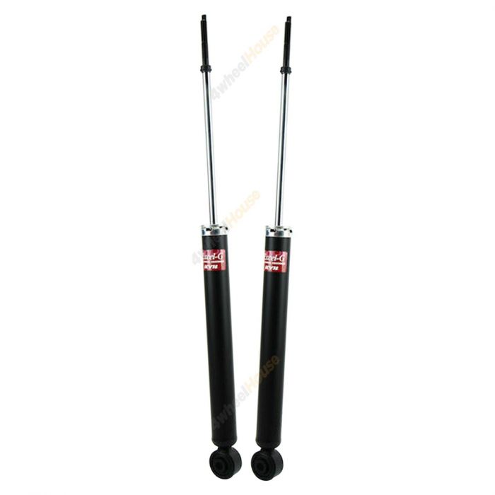 Pair KYB Shock Absorbers Twin Tube Gas-Filled Excel-G Rear 348083
