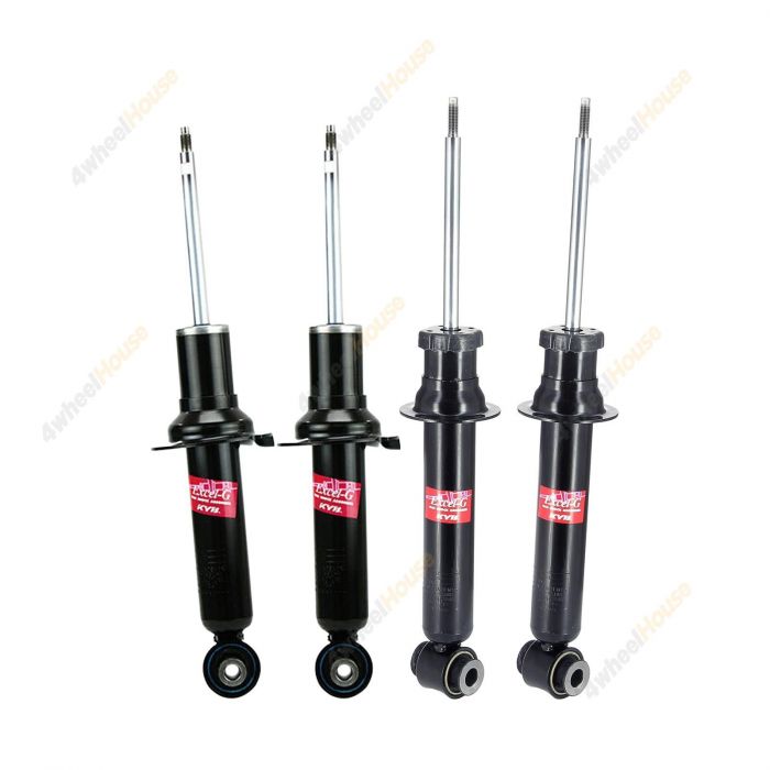 4 x KYB Shock Absorbers Twin Tube Gas-Filled Excel-G Front Rear 341746 3418000