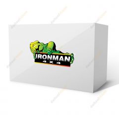 2 x Ironman 4x4 Scope 5" LED Driving Light Covers Amber IDL050COVERSAMB